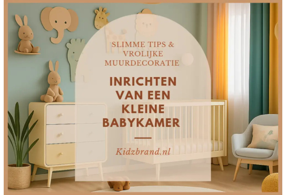 Inrichten van een kleine babykamer – slimme tips & vrolijke muurdecoratie